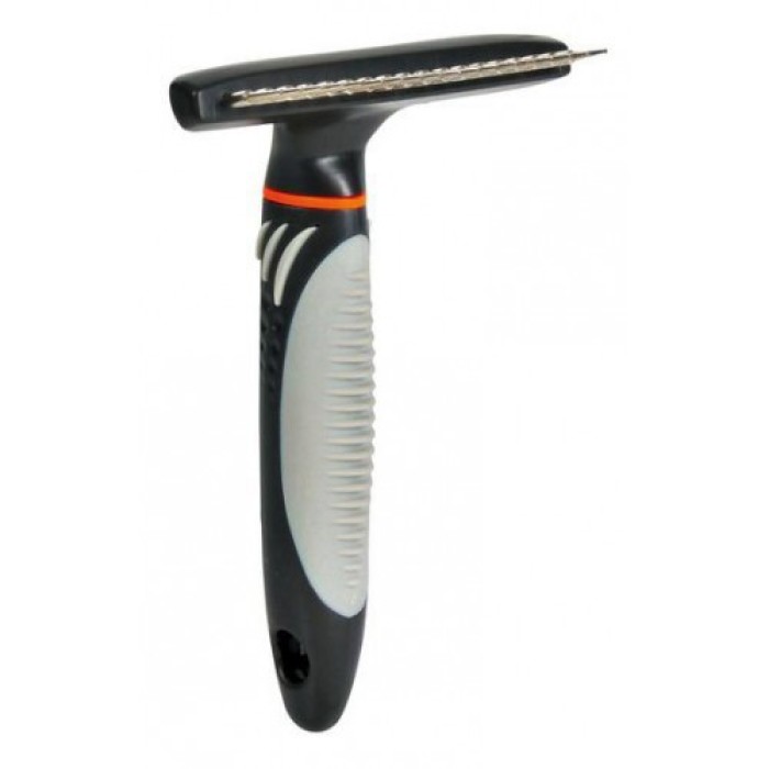Гребінець-граблі з довгим зубом TRIXIE, 10х15см/2 см